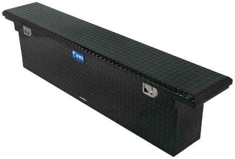 truck low profile steel tool box|low profile crossbed tool box.